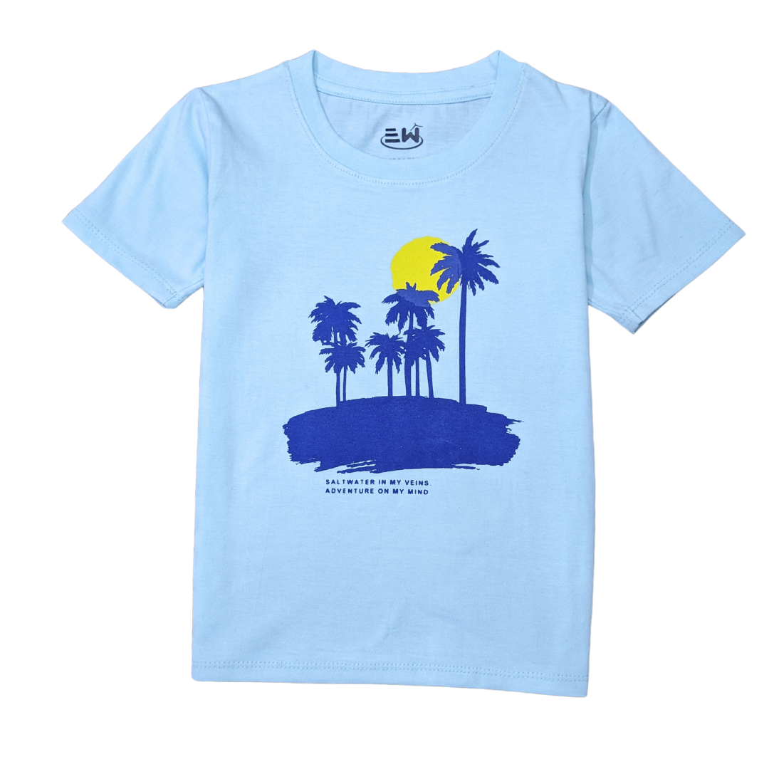 BOYS & GIRLS LYCRA JERSEY 2 PIECE SUITE PRINTED NATURE - UNISEX