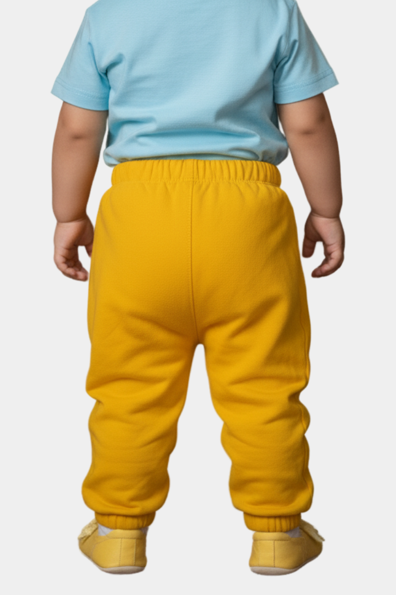 Baby & Toddler Yellow "Cutest Wild Beast" Joggers