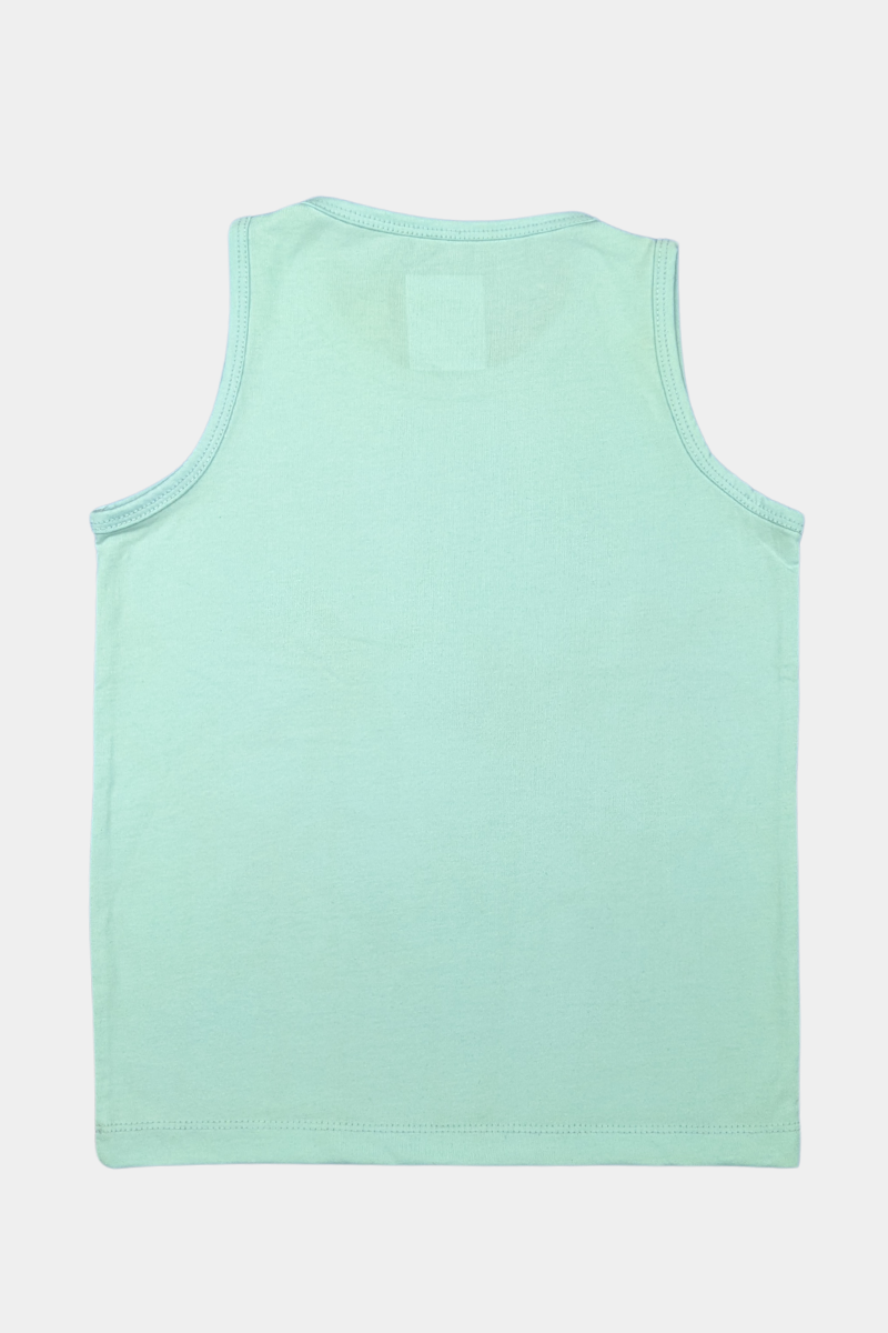 Tropical Palm Tree Print Tank Top for Kids