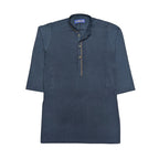 Elegant Boys' Navy Blue Kurta Shalwar Set – Timeless & Stylish