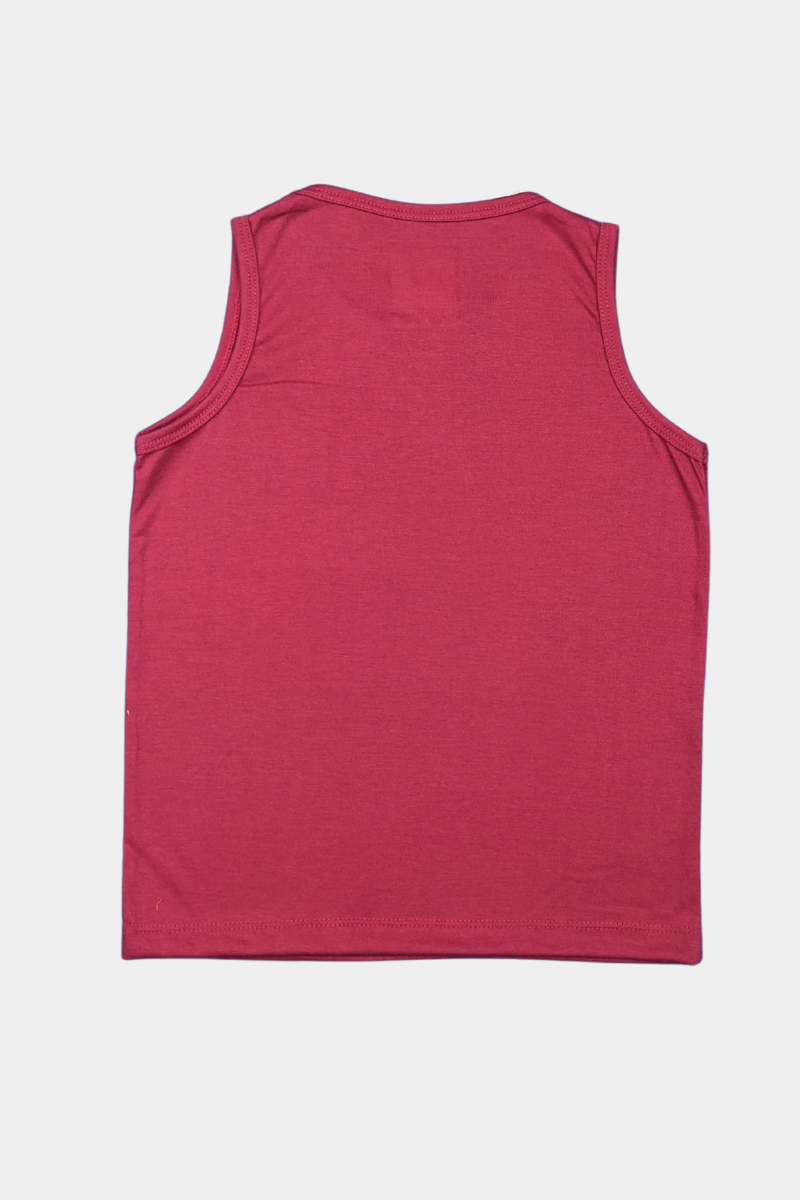 Red Dino Surfer Tank – Cool Waves & Cuter Roars