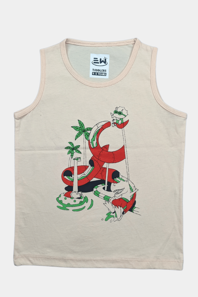 Dino Fun Tank – Roarsome Style for Cool Kids