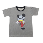Retro Cartoon Striped Kids' T-Shirt – Fun & Stylish Casual Wear