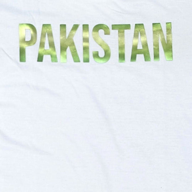 BOYS PAKISTAN PRINTED TEE / PC JERSEY - WHITE