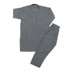 Elegant Grey Shalwar Kameez for Toddler Boys – Traditional & Comfortable