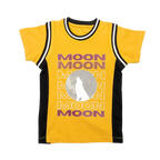Kids' Moon & Wolf Graphic Tee and Shorts Set – Stylish & Comfy Outfit
