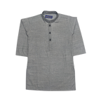 Boys' Classic Grey Kurta Pajama Set – Traditional & Stylish