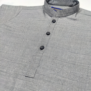 Boys' Classic Grey Kurta Pajama Set – Traditional & Stylish