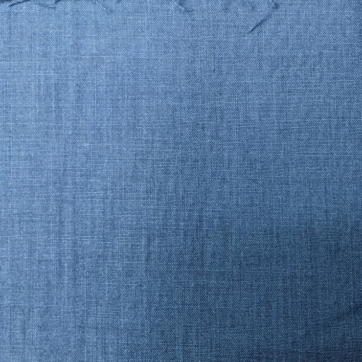 Classic Blue Unstitched Wash N Wear Fabric