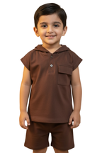 Urban Mini Hooded Two-Piece – Mocha