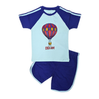 Kids' Hot Air Balloon Shirt & Shorts Set – Comfortable & Playful Outfit