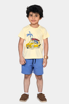 Boys' Summer Adventure T-Shirt & Shorts Set