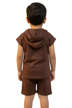 Urban Mini Hooded Two-Piece – Mocha