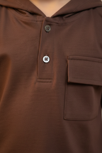 Urban Mini Hooded Two-Piece – Mocha