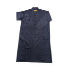 Stylish Boys' Navy Blue Kurta Pajama – Elegant & Comfortable Festive Wear!