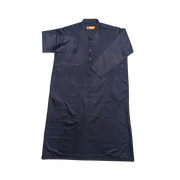 Stylish Boys' Navy Blue Kurta Pajama – Elegant & Comfortable Festive Wear!