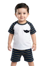 Infant Striped Cotton Play Set