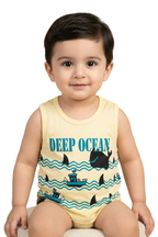 Boys' Emerald Henley Sando