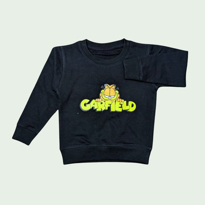 INFANTS BOYS PRINTED FLEECE SWEATSHIRT - BLACK