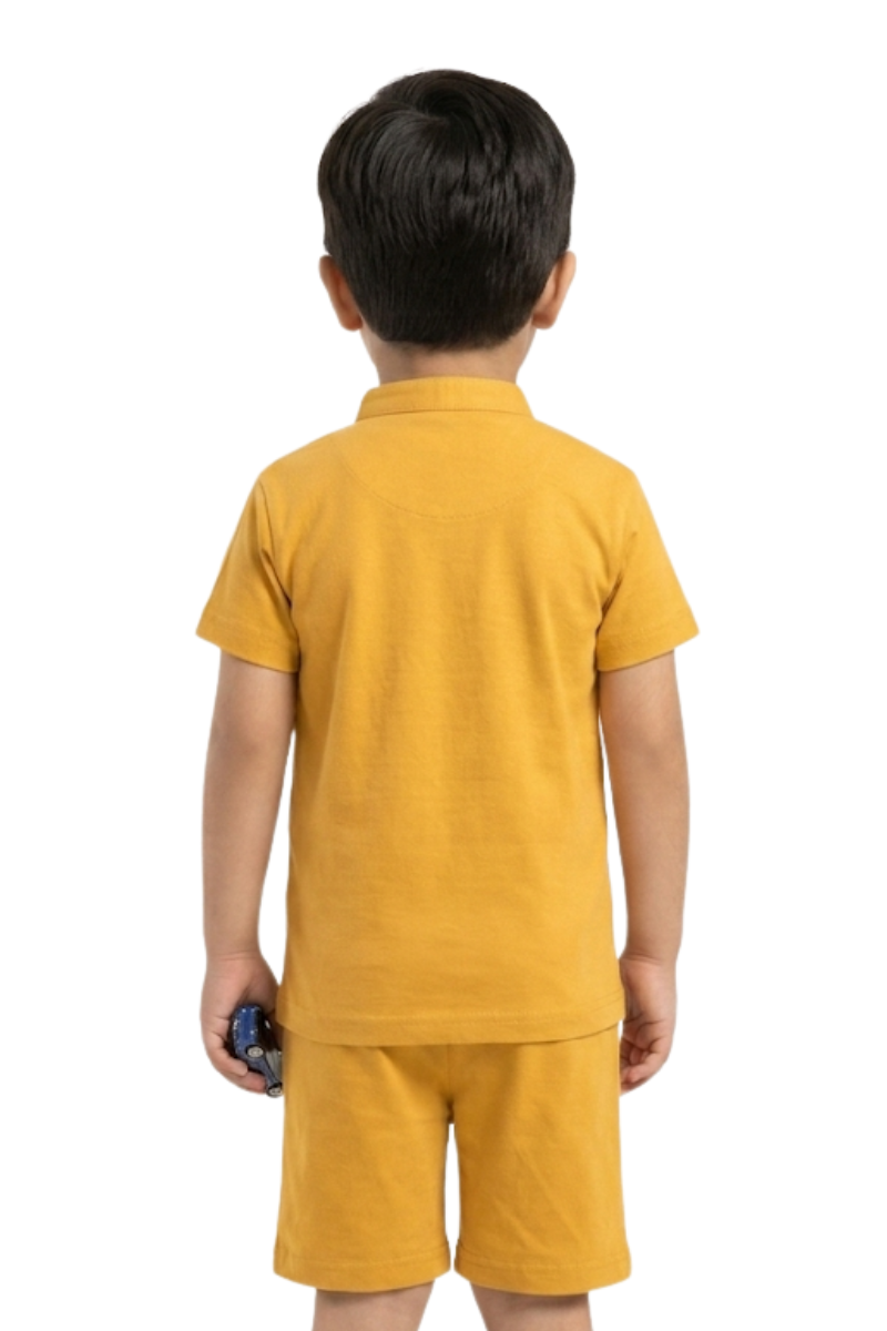 Boys' Mustard Summer Lounge Set