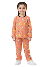 Unisex Kids' Cartoon Printed Cotton Pajama Set – Cozy & Stylish Sleepwear