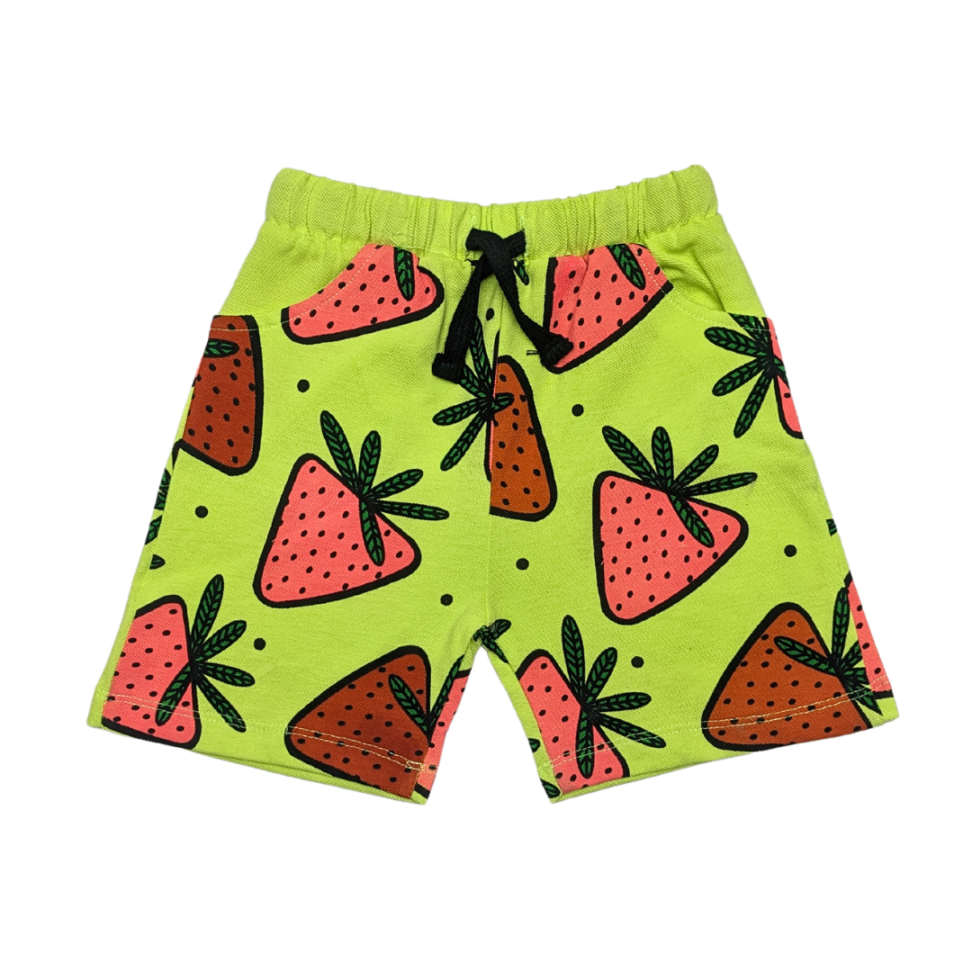 All-Over Strawberry Patch Kids' T-Shirt & Shorts Set – Cute & Comfy