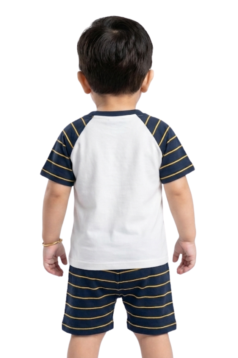 Infant Striped Cotton Play Set