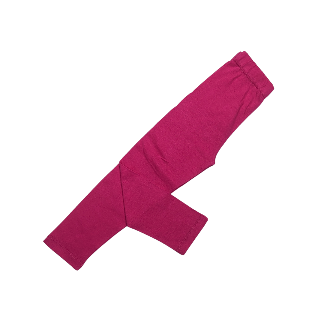 Mia Belle Girls Ruffle Midi Dress - hot pink