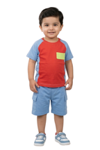 Active Kids Color-Block Short Set