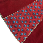 Elegant Red Girls' Frock with Trouser – Stylish & Comfortable Kids' Outfit