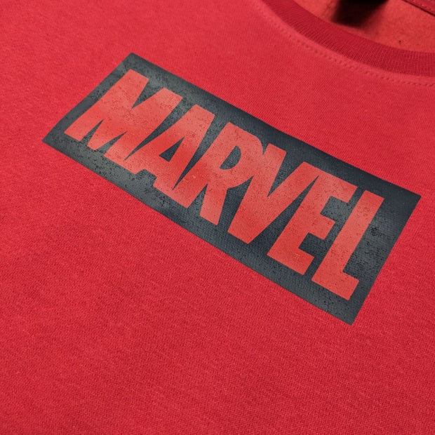 Boys Casual Marvel Sweatshirt - RED