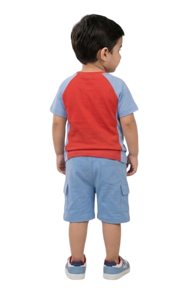 Active Kids Color-Block Short Set