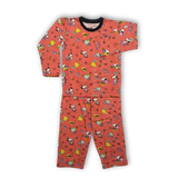 Kids' Cartoon Printed Cotton Pajama Set – Cozy & Stylish Sleepwear