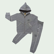 UNISEX HOODED 2 PIECE SUIT - Fleece/Terry