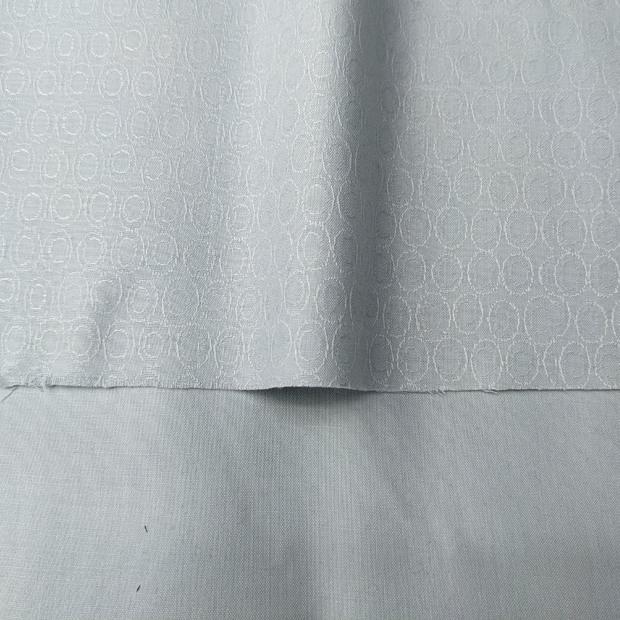 Elegant Light Blue Jacquard Unstitched Wash N Wear Fabric