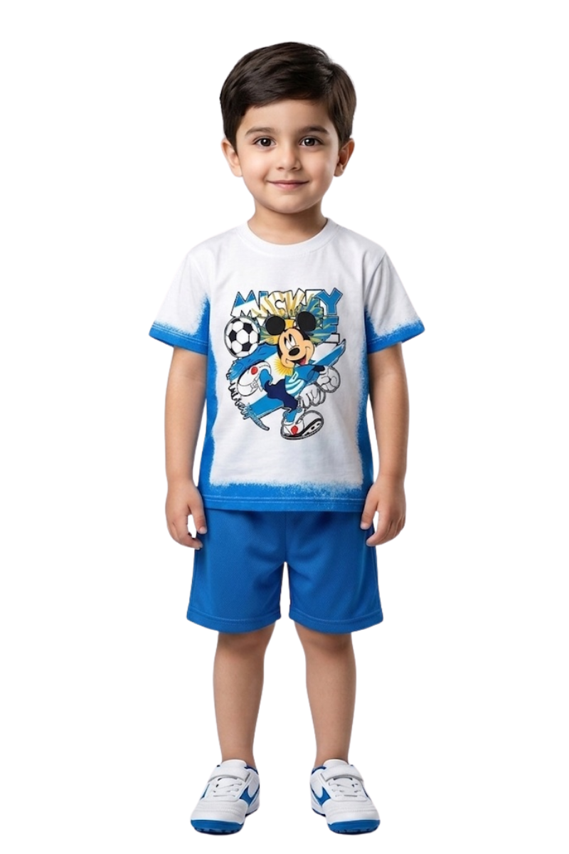 Boys "Soccer Mickey" 2-Piece