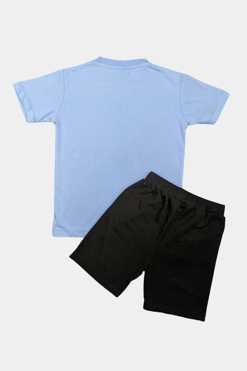 Boys' "Little Drummer" T-Shirt & Shorts Set
