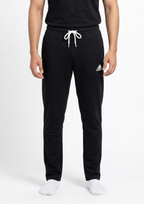 Men’s Black Terry Activewear Trousers – Adidas Logo, 240-260 GSM