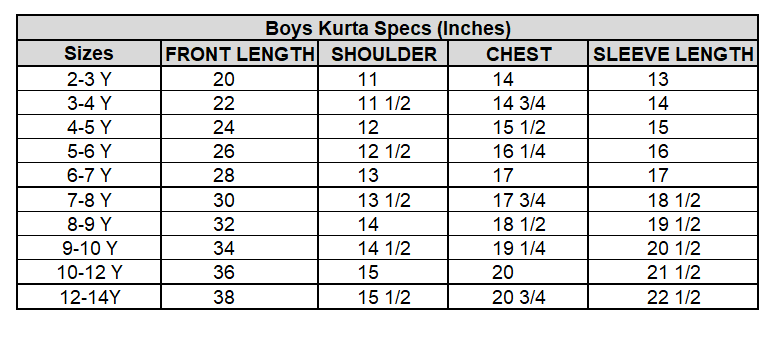 2PC Boys' Orange Printed Kameez Shalwar - Festive Wear