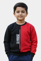 Two-Tone Split Colorblock Sweatshirt - Kids' LB House