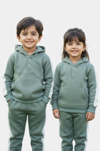 Kids' Essential Fleece Tracksuit - Hoodie & Paint Set