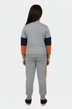 Unisex Color Block Full Sleeves Tracksuit