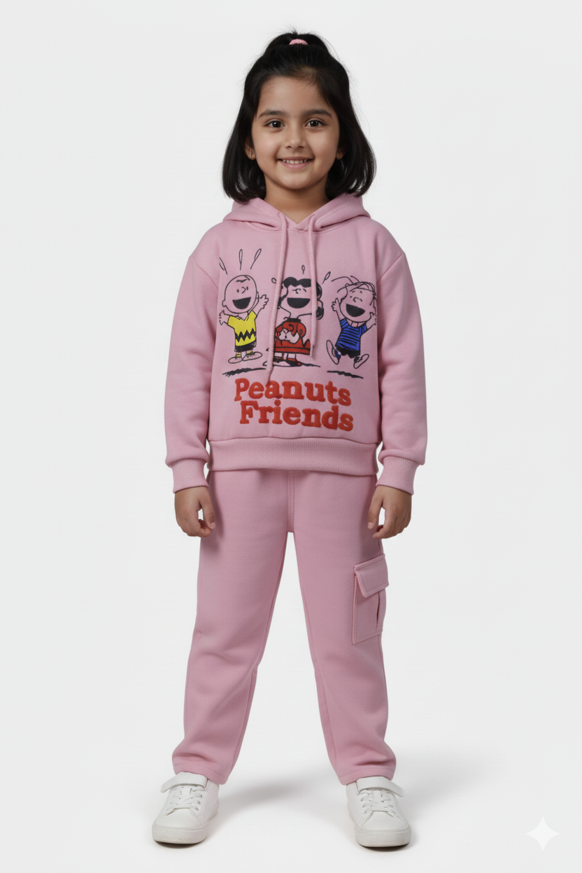 Peanuts Friends Pink Power Set - Comfy & Cute Co-ord