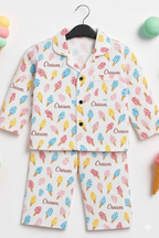 SOFT COTTON JERSEY - DIGITAL PRINTED KIDS NIGHT SUIT