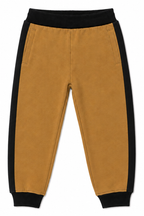 Kids Brown & Black Fleece Tracksuit Set | Stylish & Comfortable Winter Wear