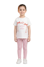 Girls' Happiness Gingham 2-Piece Set