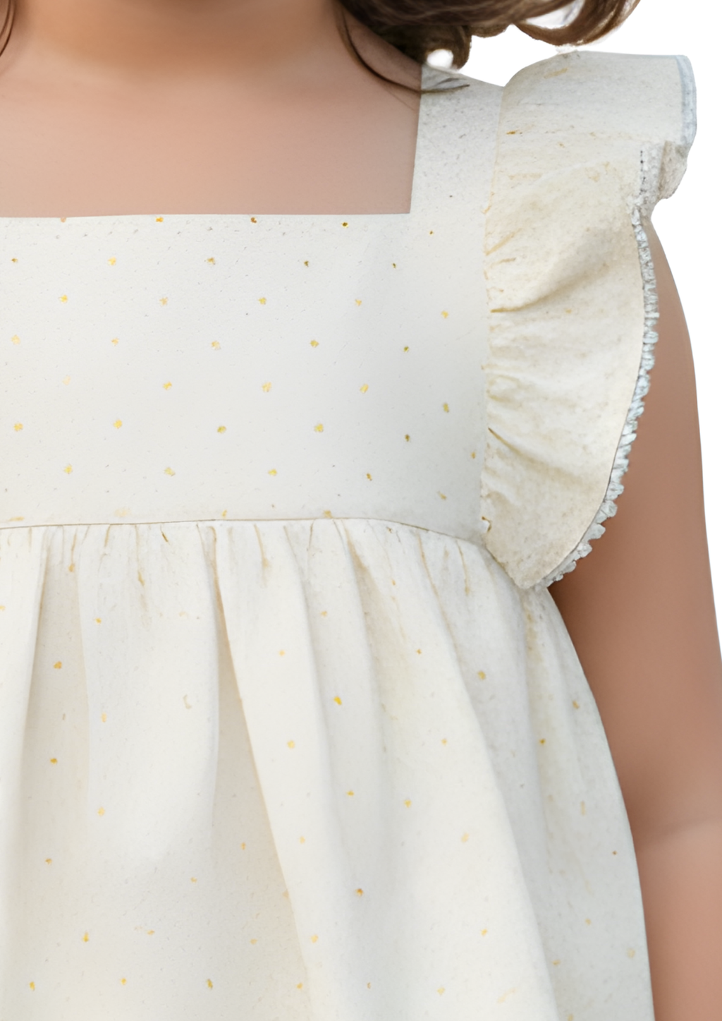 Sparkle & Sway Cream Ruffle Co-ord Set