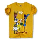 Looney Tunes Yellow Single Jersey Tee