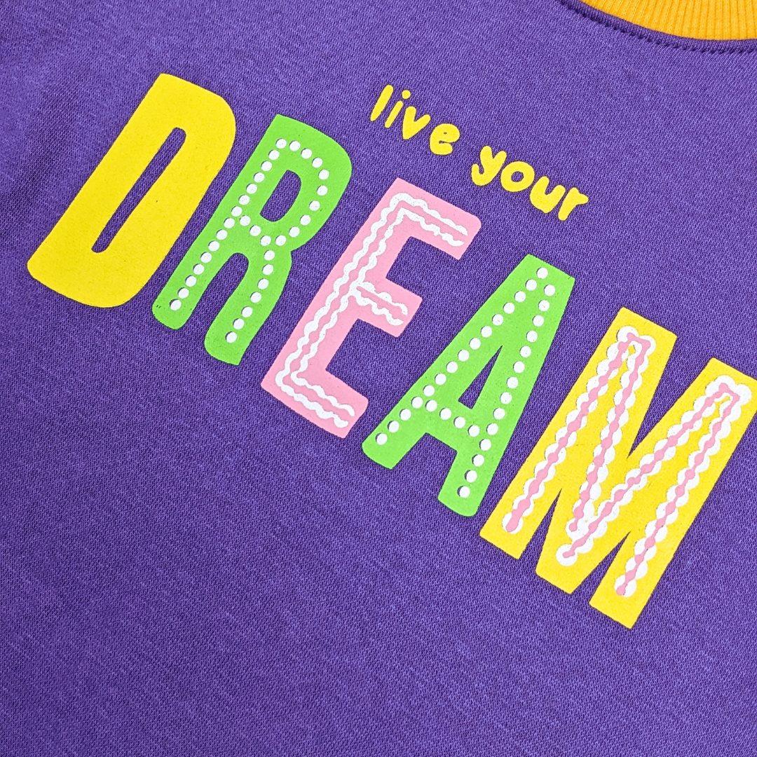Dream Big, Live Bold Crewneck Sweatshirt
