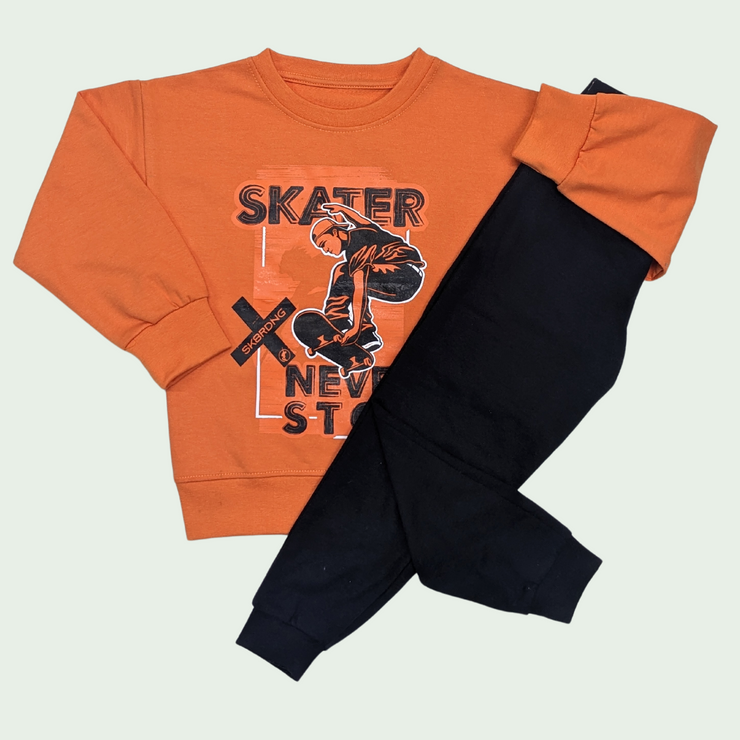 TODDLER BOYS SKATER SWEATSHIRT - FLEECE